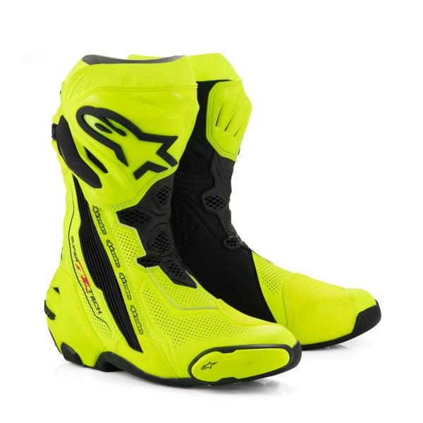 Alpinestars Alpinestars Supertech R Vented Yellow Fluo Black